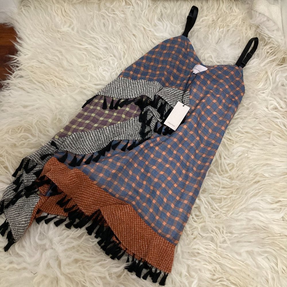 CINQ À SEPT Plaid Print Mini Dress - Picture 2 of 14